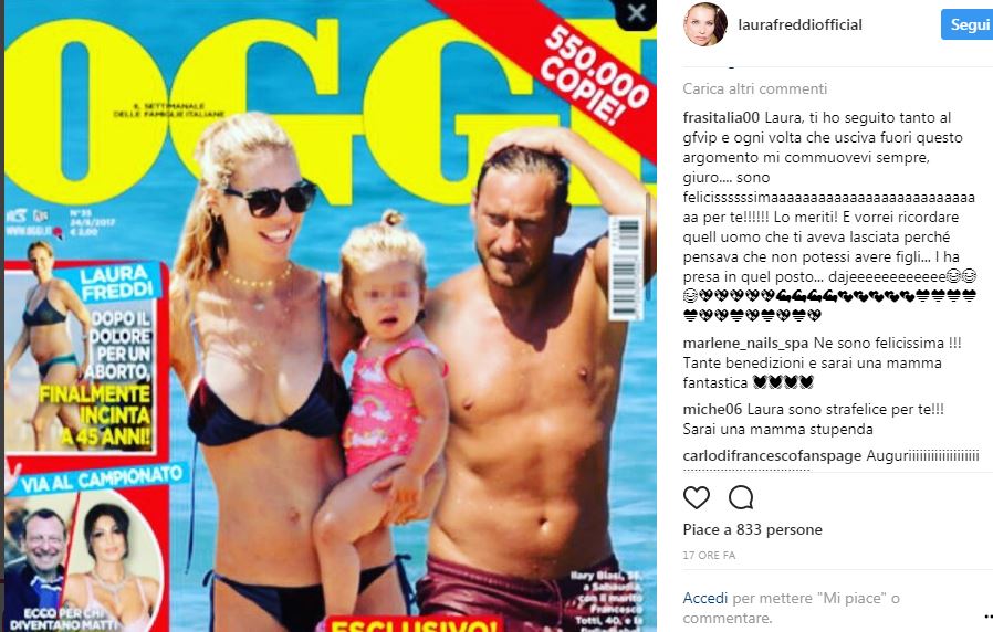 Laura Freddi incinta a 45 anni: la carica delle mamme over 40 Laura Freddi incinta a 45 anni: la carica delle mamme over 40
