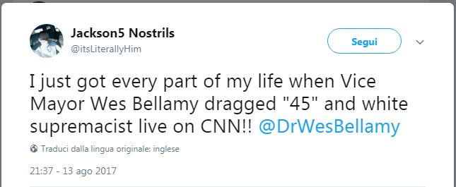 Donald Trump, la protesta social contro il Presidente passa anche per #45