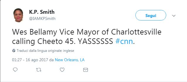 Donald Trump, la protesta social contro il Presidente passa anche per #45