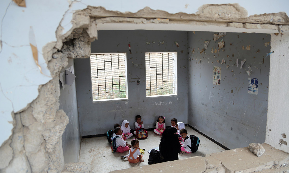 Guerra in Yemen: foto da un conflitto dimenticato Guerra in Yemen: foto da un conflitto dimenticato