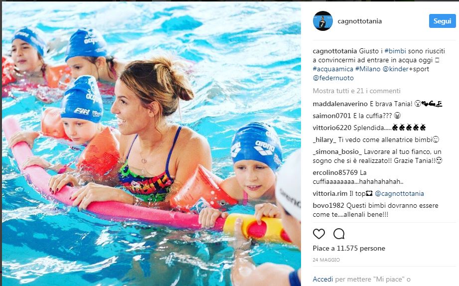 Tania Cagnotto è incinta: pronta per il tuffo più bello Tania Cagnotto è incinta: pronta per il tuffo più bello