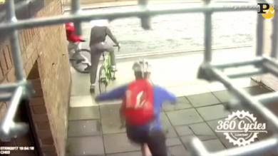 Dublino: ciclista blocca ladro di bicicletta