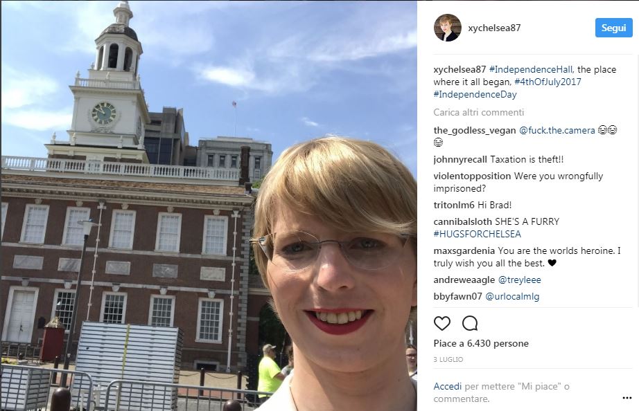 Chelsea Manning, storica cover di Vogue per il soldato trans