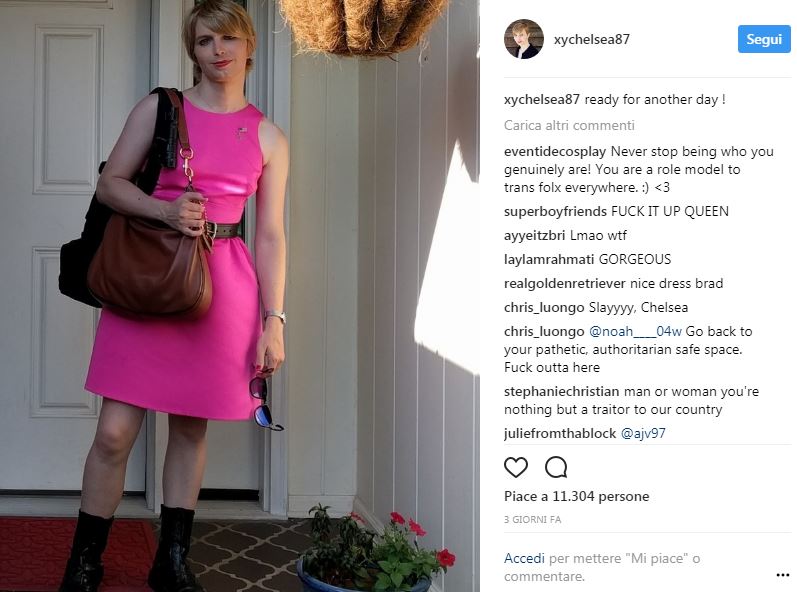 Chelsea Manning, storica cover di Vogue per il soldato trans