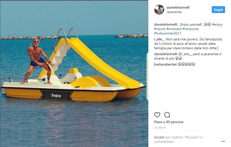 Social network scatenati contro Gianluca Vacchi