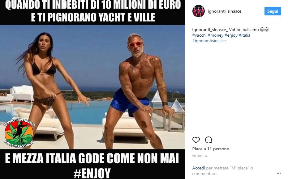 Social network scatenati contro Gianluca Vacchi