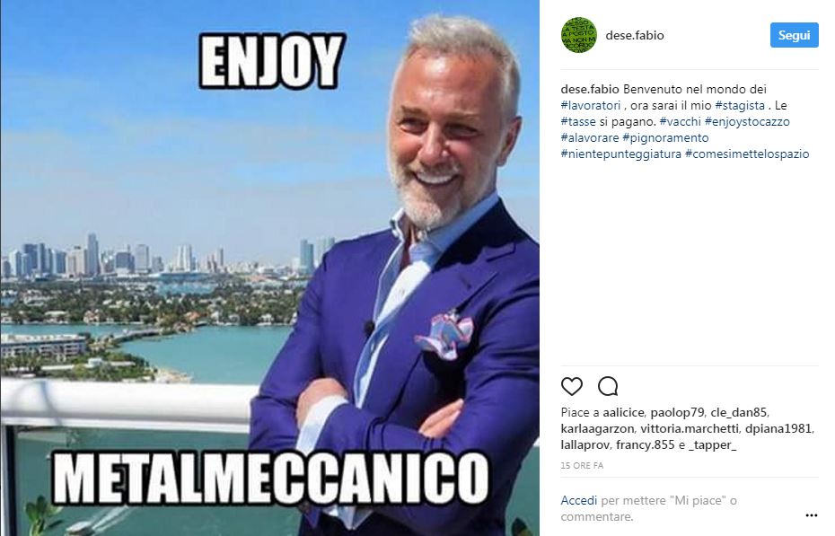 Social network scatenati contro Gianluca Vacchi