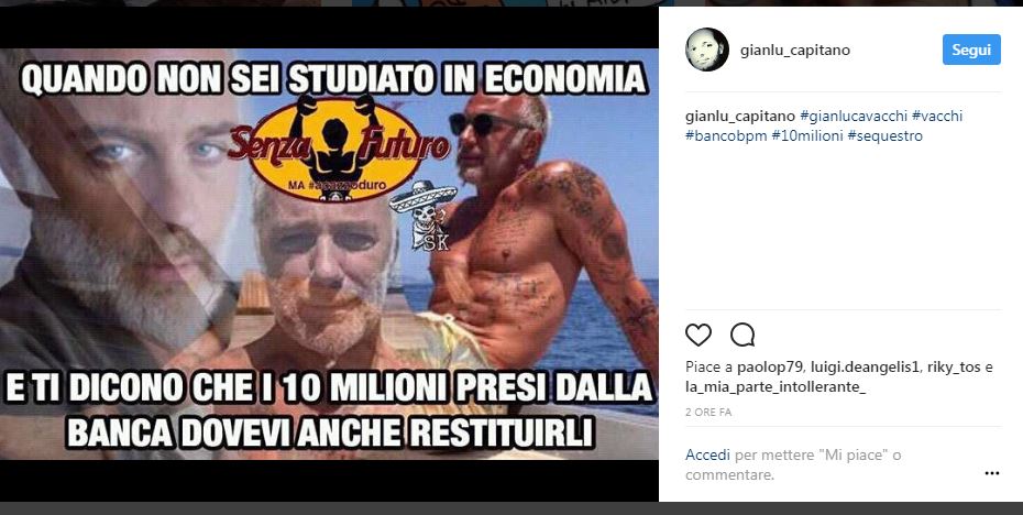 Social network scatenati contro Gianluca Vacchi