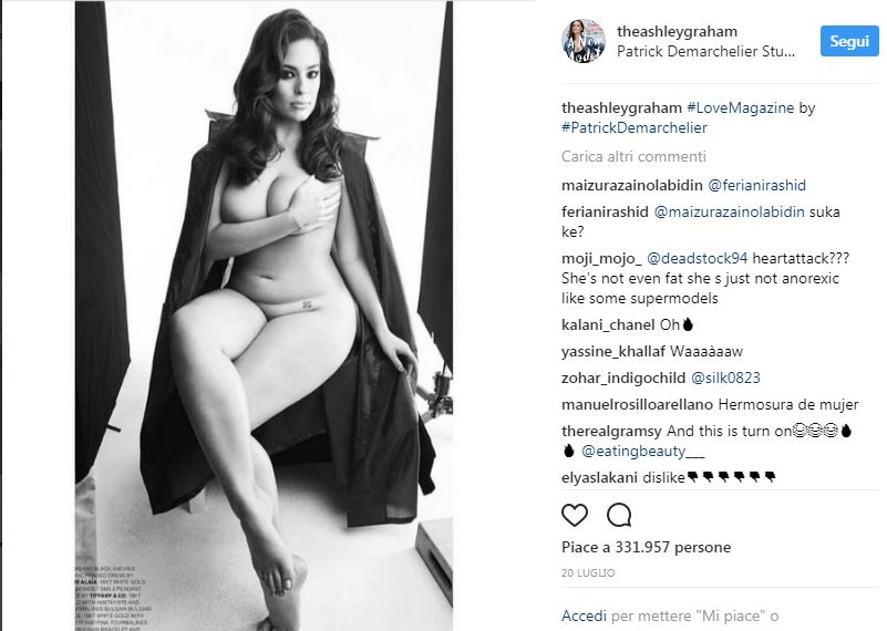 Perchè la bellezza di Ashley Graham è tanto contemporanea