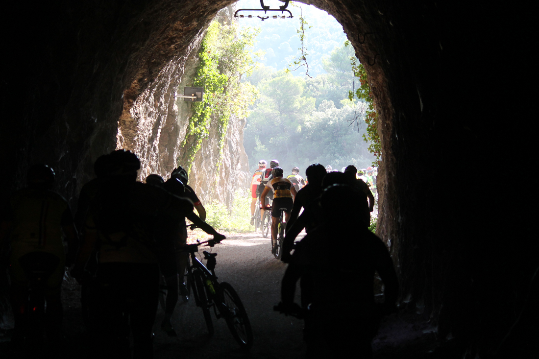 In mountain bike sull’ex ferrovia Spoleto-Norcia