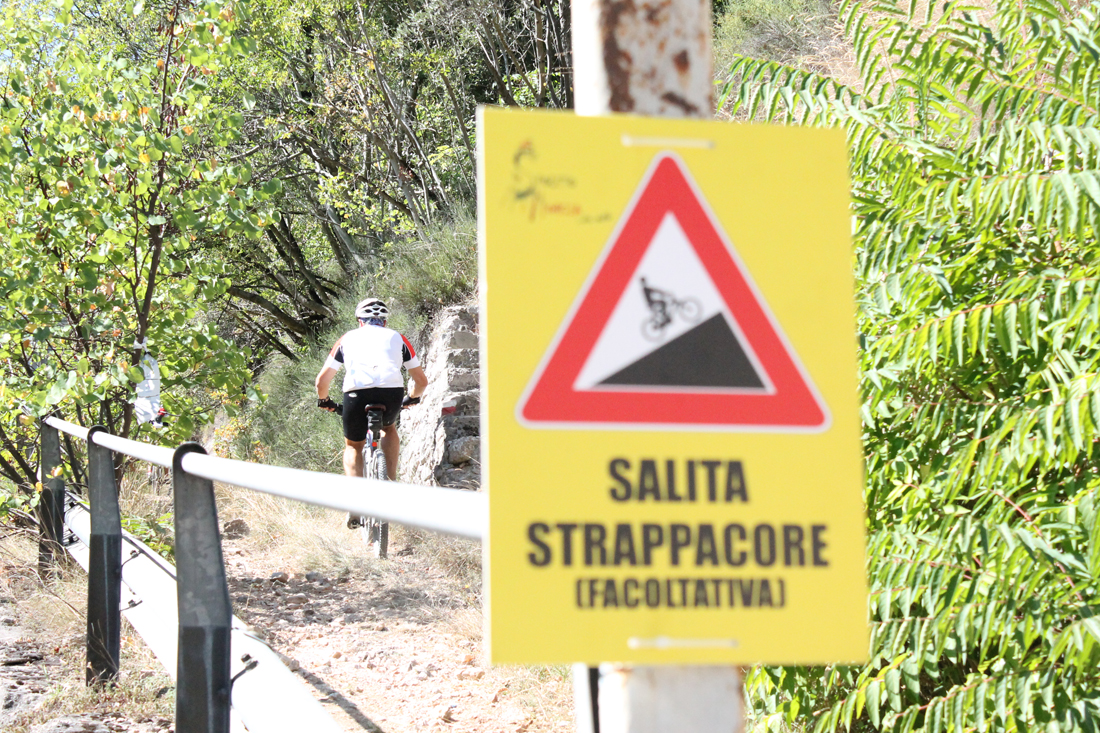 In mountain bike sull’ex ferrovia Spoleto-Norcia