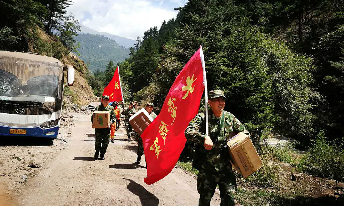 Cina, forte terremoto in Sichuan – Foto