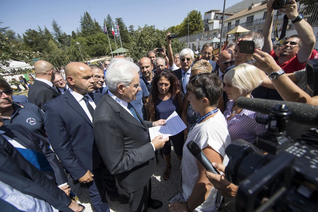 Galleria foto 'Il Presidente Mattarella sui luoghi del terremoto del 2016 – FOTO' - foto 1