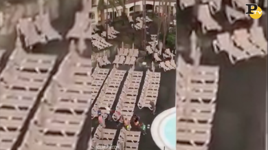 Gran Canaria: la folle corsa per la sdraio in piscina