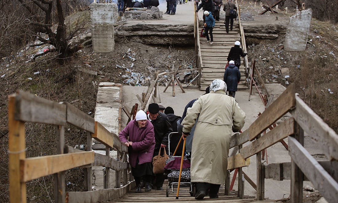 Ucraina, cronache da una guerra a bassa intensità – Foto