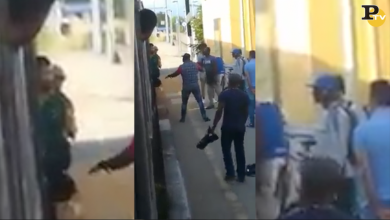 Immigrato senza biglietto aggredisce e sputa al controllore del treno | video