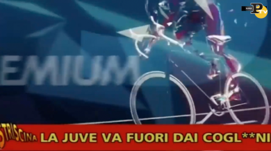 Fuorionda di Striscia: “La Juve va fuori dai cogli…”. Bufera a Mediaset Premium