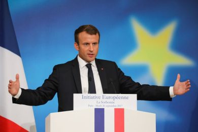 L’Europa vista da Emmanuel Macron