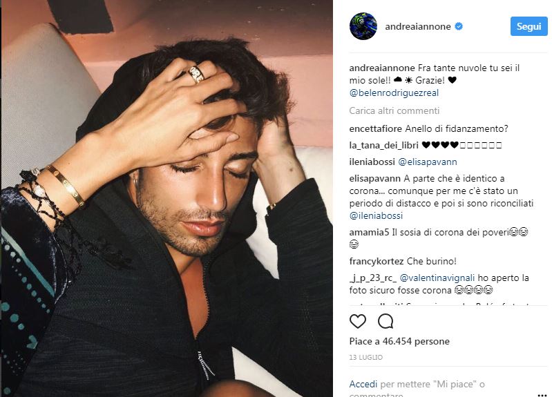 Grazie “all’effetto Belén” ora anche Iannone somiglia a Corona (e De Martino)