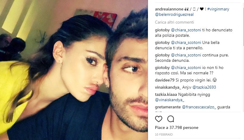 Grazie “all’effetto Belén” ora anche Iannone somiglia a Corona (e De Martino)