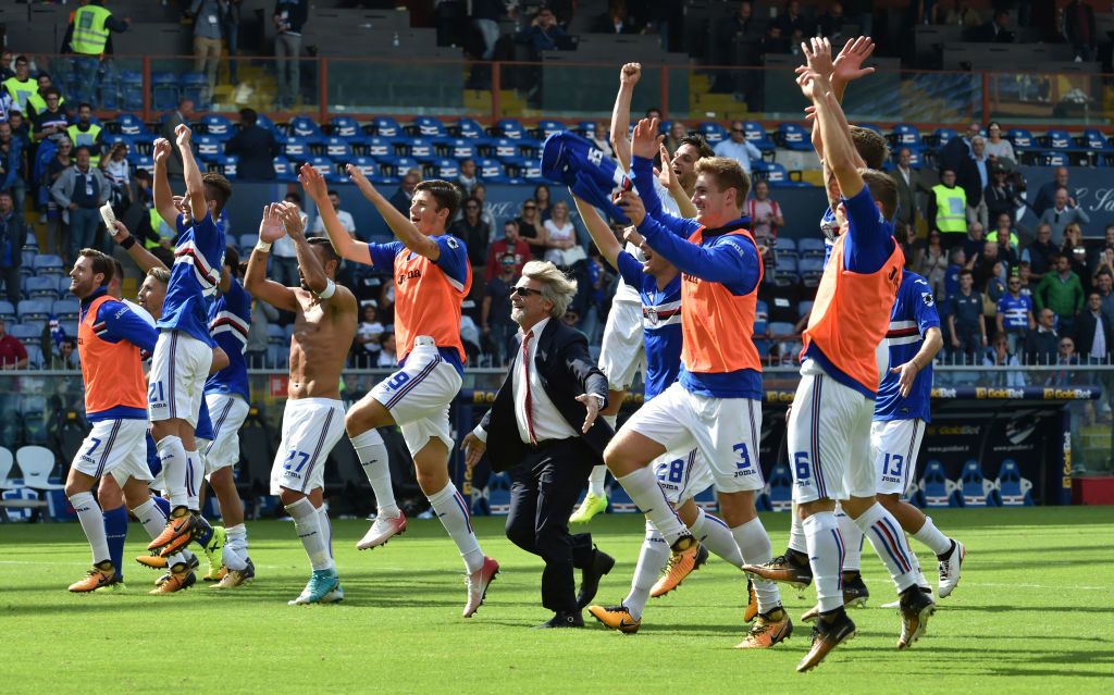 Sampdoria – Milan 2-0: la partita in 10 foto