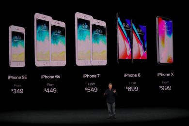 Quanto costa il nuovo iPhone X (e tutti gli altri modelli)