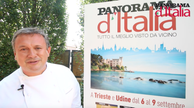 Sapori del passato: lo chef Scarello presenta l’orzotto alla zucca con gelato di ricotta