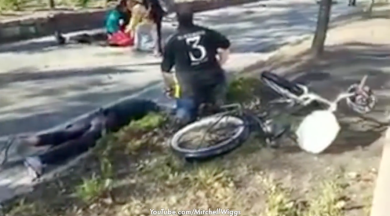 Attentato a New York: pick up investe ciclisti su pista ciclabile. Morti | video