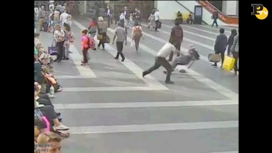 Knock out game, uomo picchia anziano passante | video