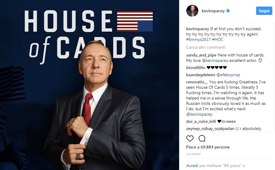 Come ha fatto Kevin Spacey a non farsi travolgere dalle accuse di molestie Come ha fatto Kevin Spacey a non farsi travolgere dalle accuse di molestie