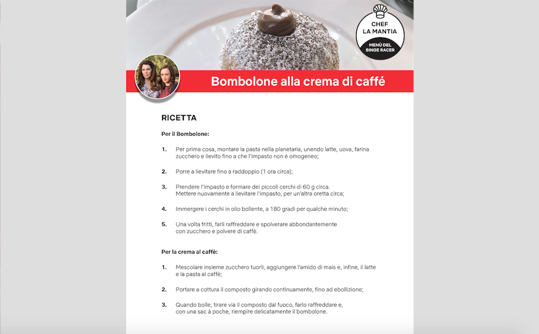 Serie tv Netflix: le ricette in tema di chef La Mantia