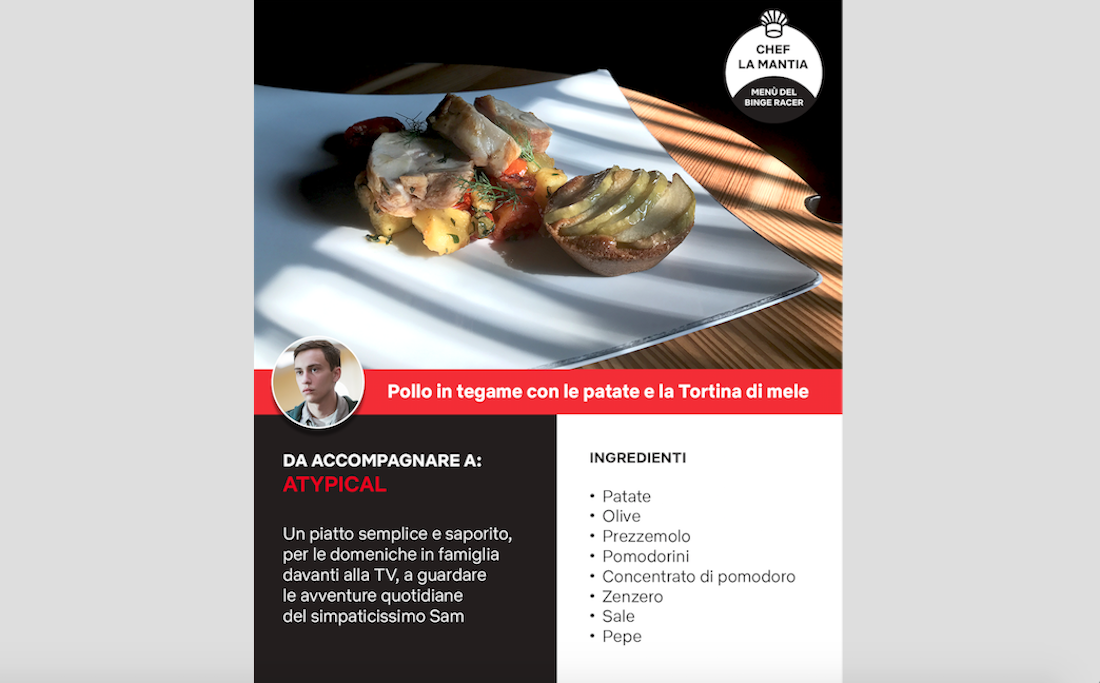 Serie tv Netflix: le ricette in tema di chef La Mantia