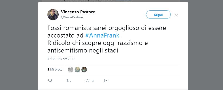L’indignazione social per gli adesivi di Anna Frank L’indignazione social per gli adesivi di Anna Frank