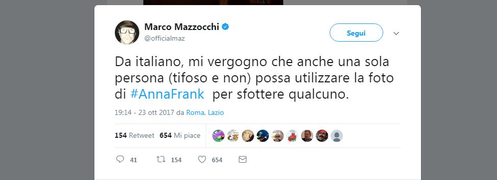 L’indignazione social per gli adesivi di Anna Frank L’indignazione social per gli adesivi di Anna Frank