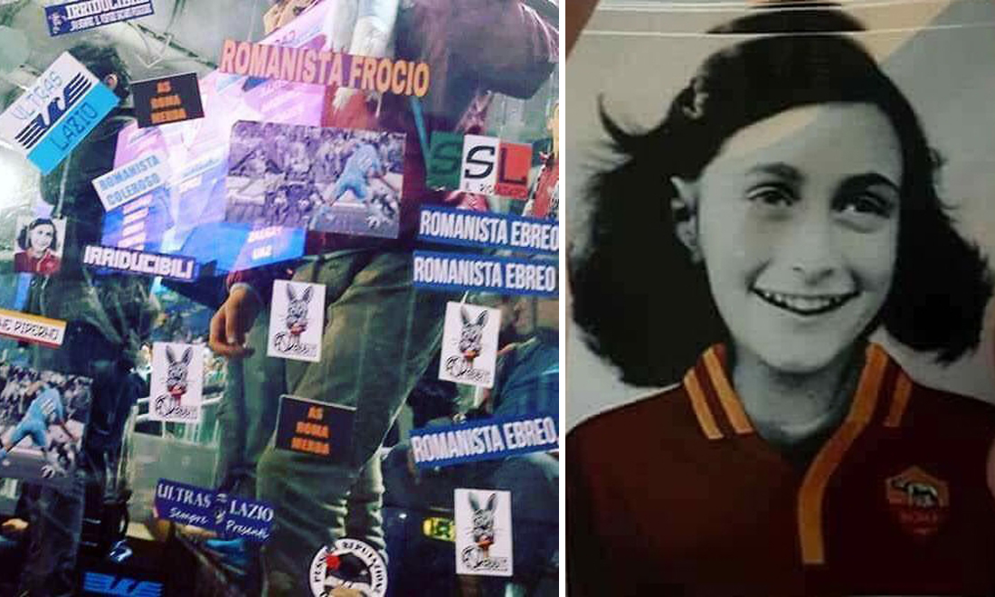L’adesivo con Anna Frank: la banalità del male