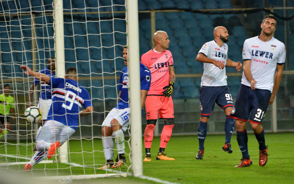 Sampdoria – Crotone 5-0: la partita in 10 foto