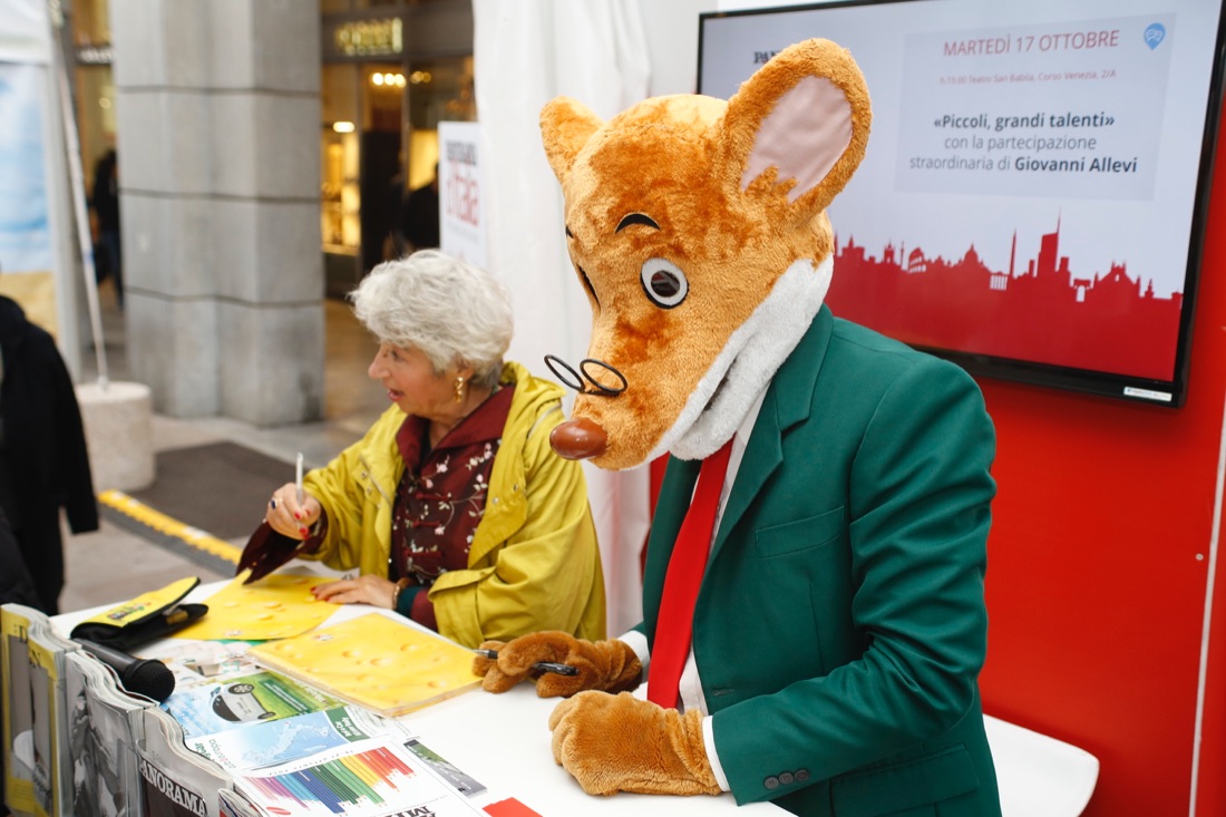 Geronimo Stilton a Milano: un incontro all’insegna del divertimento