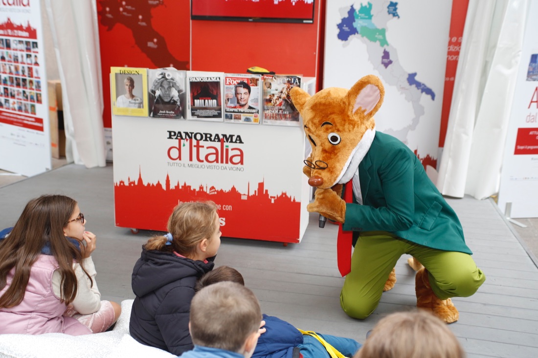 Geronimo Stilton a Milano: un incontro all’insegna del divertimento