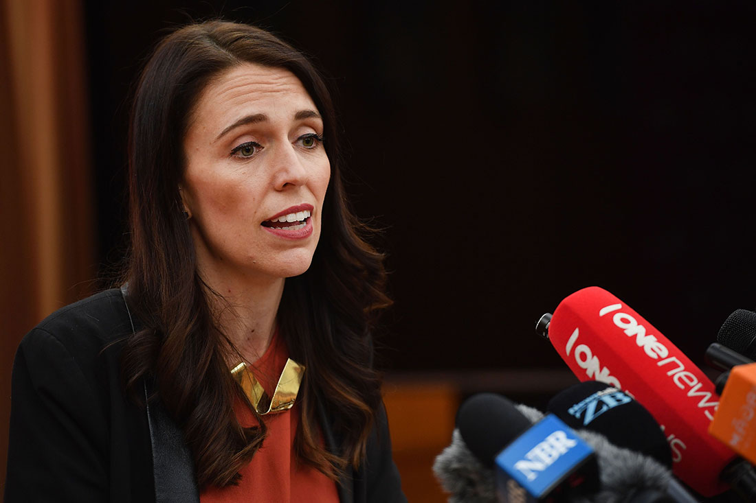 Ritratto di Jacinda Arden, nuovo premier neozelandese