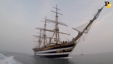 Nave Vespucci a Venezia per il summit internazionale delle Marine militari