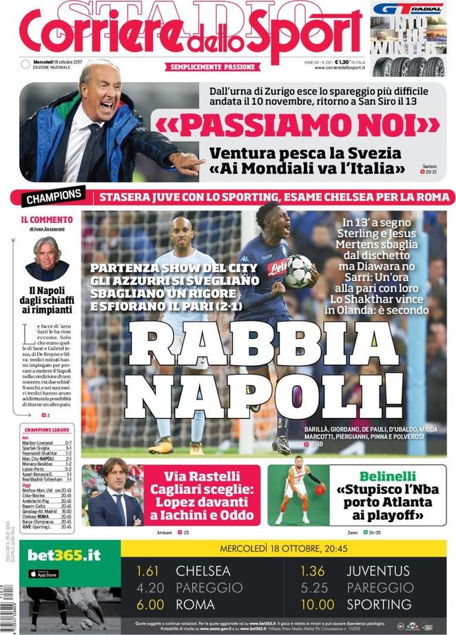 Napoli, rimpianti e sconfitta: cosa ha detto la partita col Manchester City