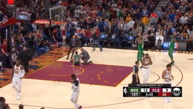Gordon Hayward (Celtics) terribile infortunio (caviglia-tibia) | video