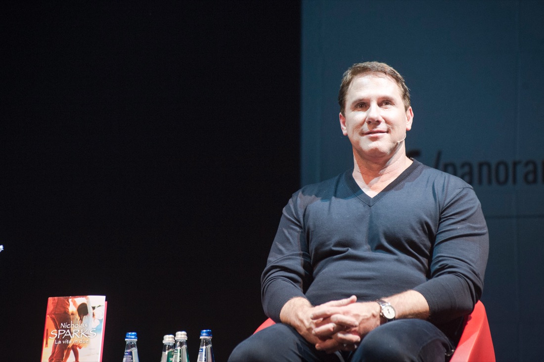 A tu per tu con Nicholas Sparks – FOTO e VIDEO A tu per tu con Nicholas Sparks – FOTO e VIDEO