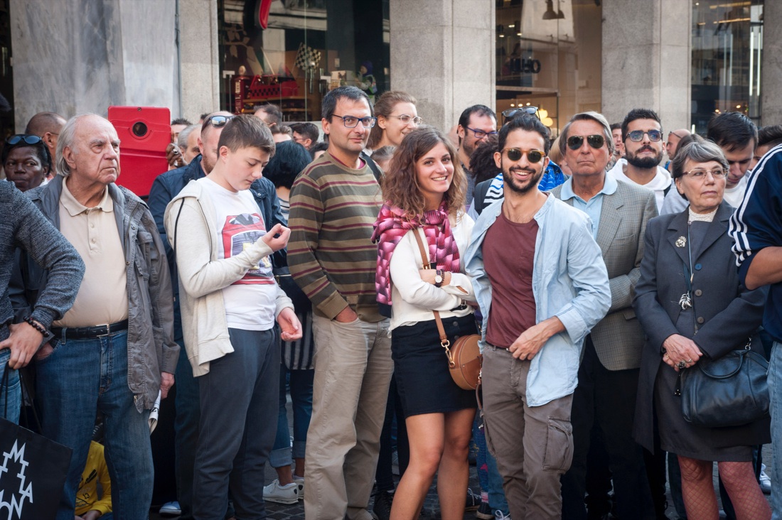 Panorama d’Italia a Milano: sindaco, fanfara e coro di voci bianche per l’inaugurazione