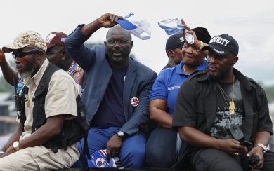 George Weah per la Liberia
