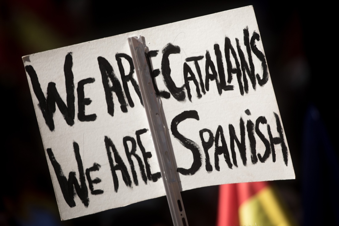 Barcellona: la voce degli unionisti – FOTO