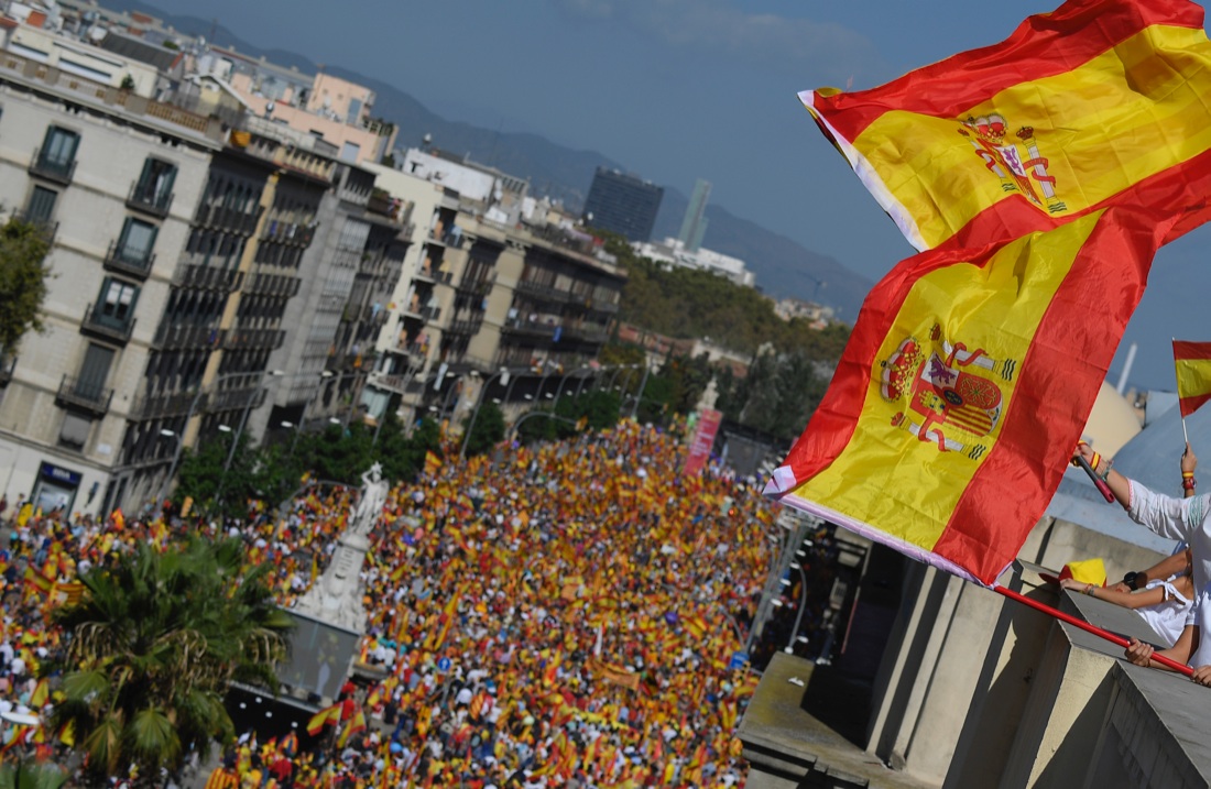 Barcellona: la voce degli unionisti – FOTO