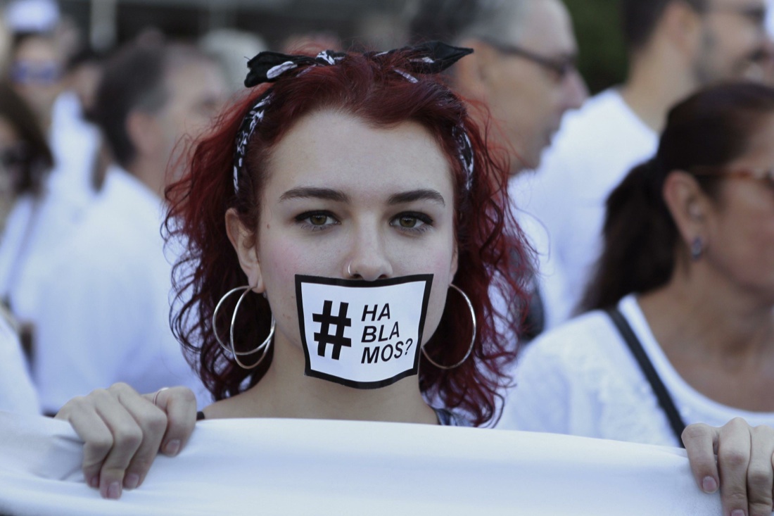 Barcellona: la voce degli unionisti – FOTO