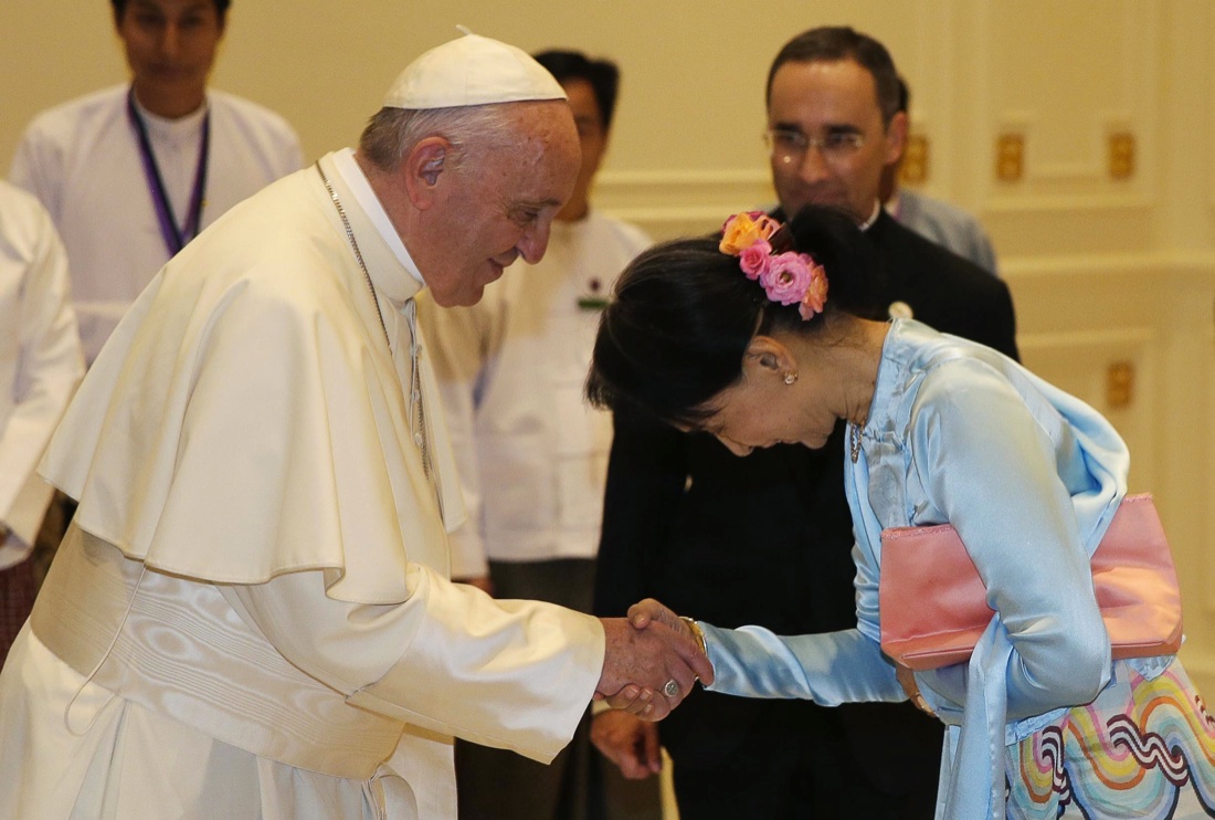Papa Francesco in Myanmar e Bangladesh: le foto più belle Papa Francesco in Myanmar e Bangladesh: le foto più belle