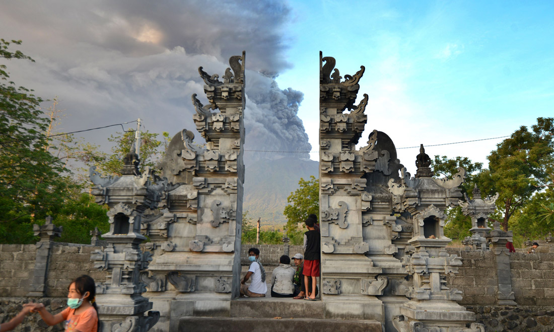 Bali, l’eruzione del vulcano Agung – Foto e video Bali, l’eruzione del vulcano Agung – Foto e video